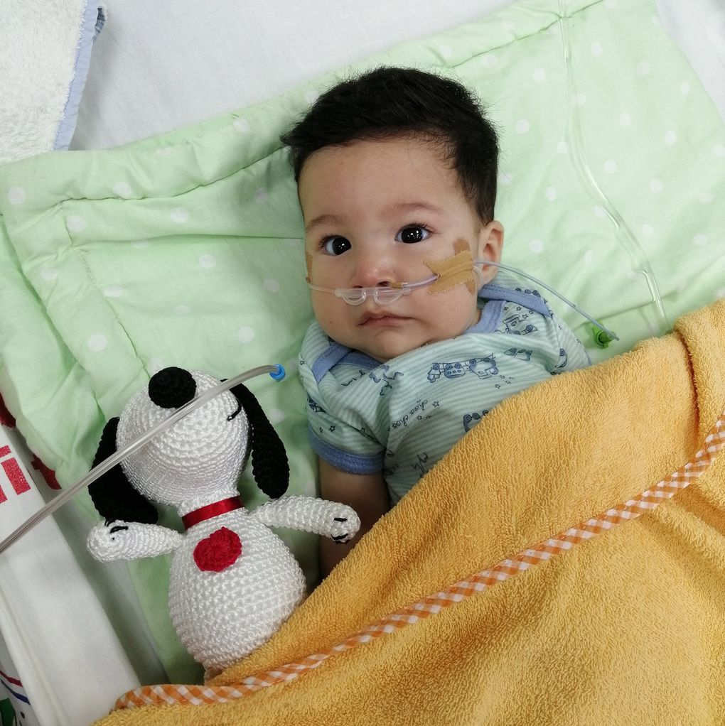 Matías Alexander tenía tan solo 7 meses y murió a la espera de un tratamiento que le ayude a salvar su vida. Foto: Gentileza