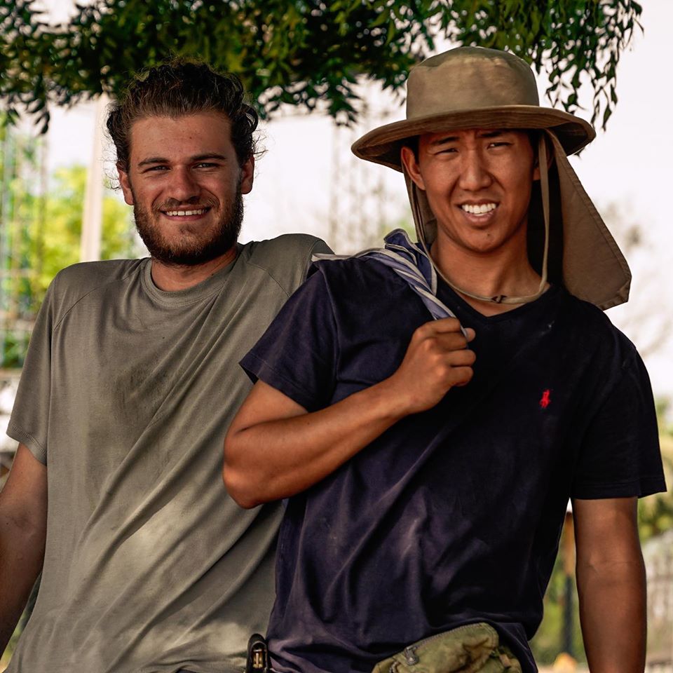 Henry Maillet y Jeff Wong realizan desde hace 6 meses un recorrido por el río Paraguay. Foto: Embajada de los Estados Unidos en Paraguay