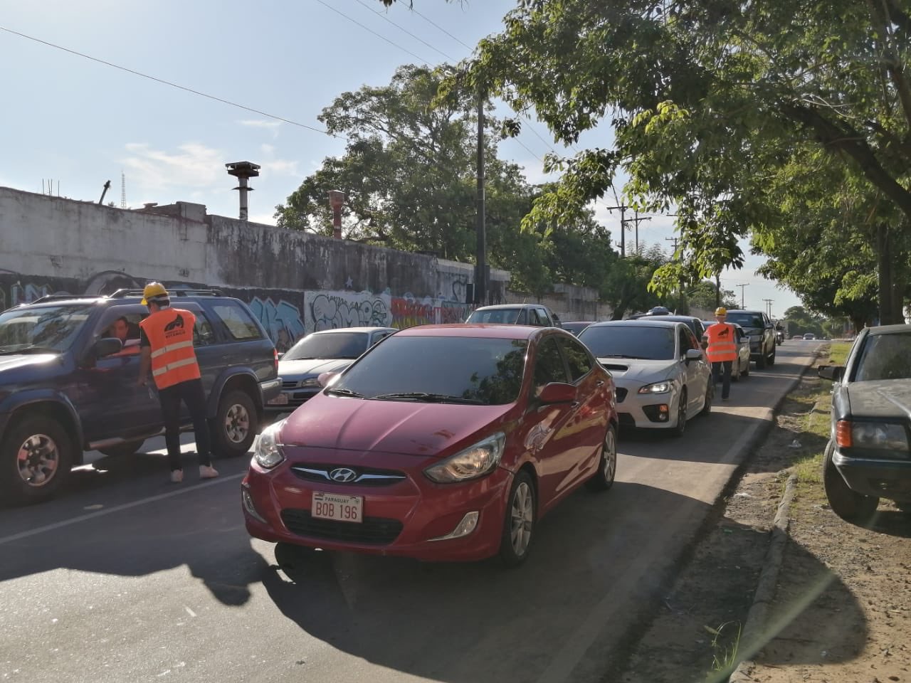 Los cambios de sentido en las calles alternativas en la zona del Corredor Vial Botánico se implementarán desde el lunes 17. Foto: @mopcparaguay