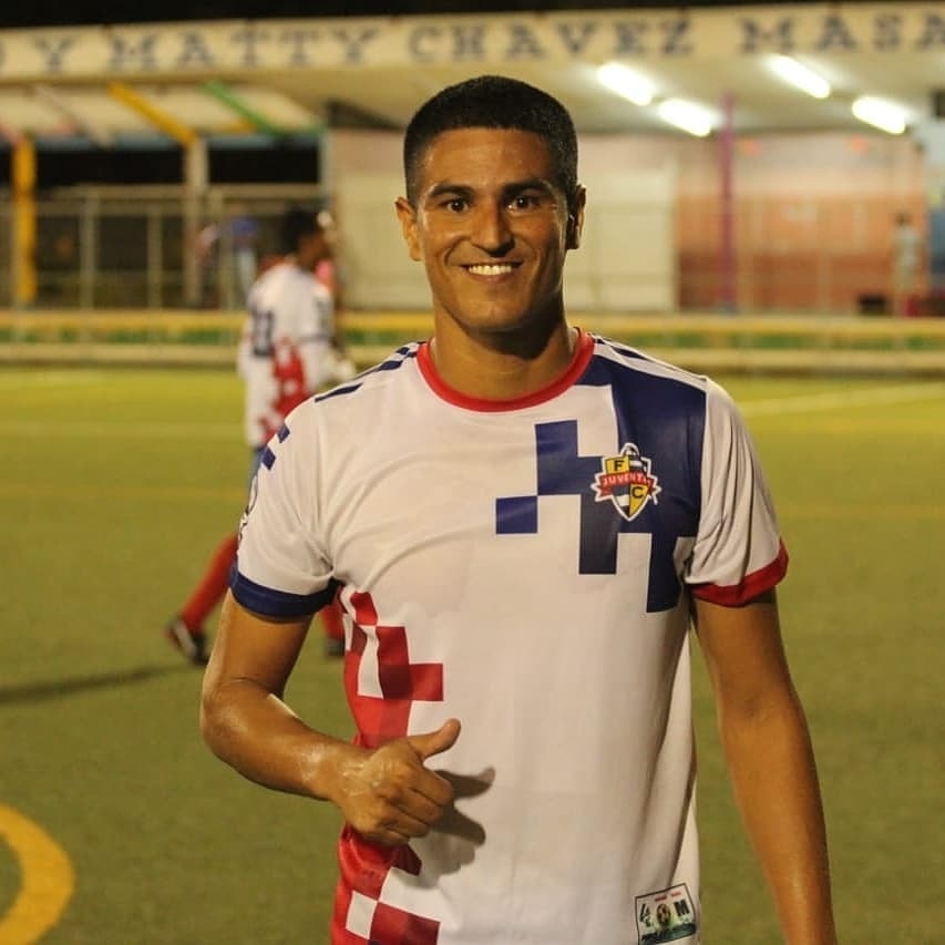 Alexander Moreno Gauto, jugador paraguayo del Juventus de Managua. Foto: Gentileza