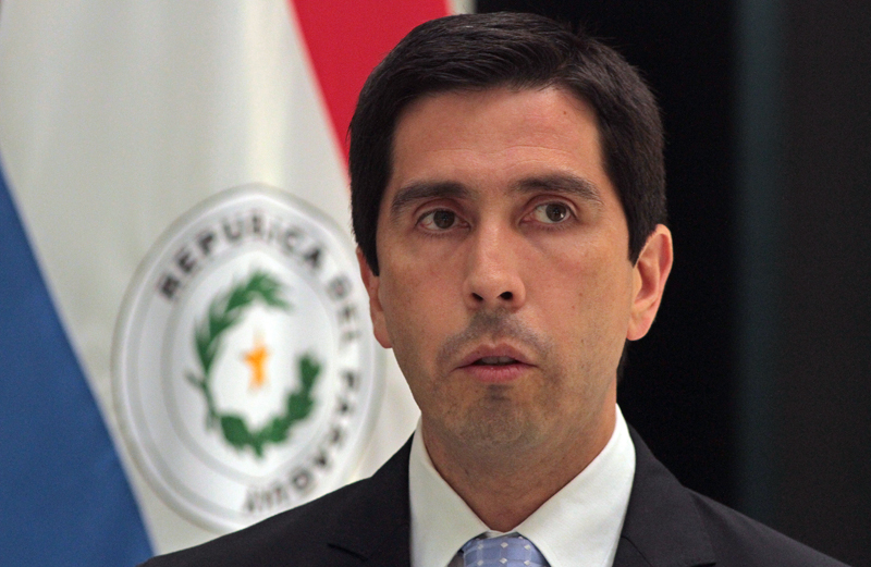 Federico González, ministro de Asuntos Internacionales. Foto: Agencia IP