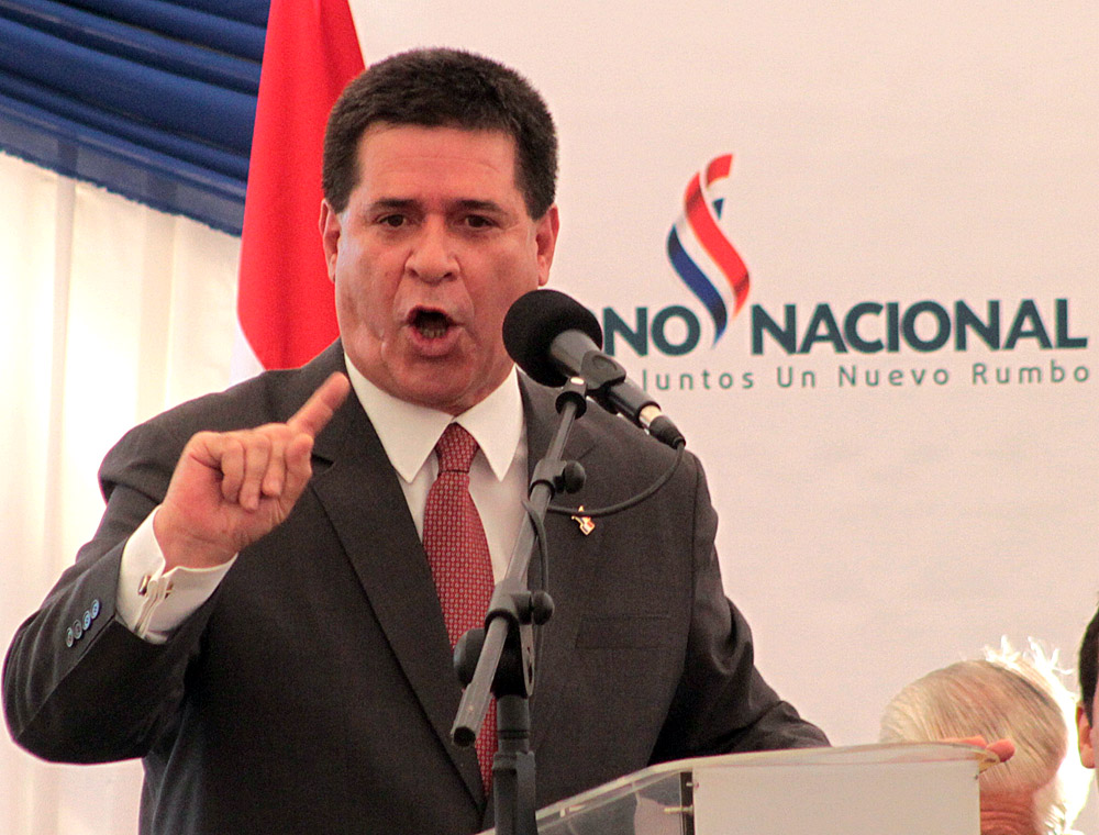 Horacio Cartes, expresidente de la República. Foto: Agencia IP