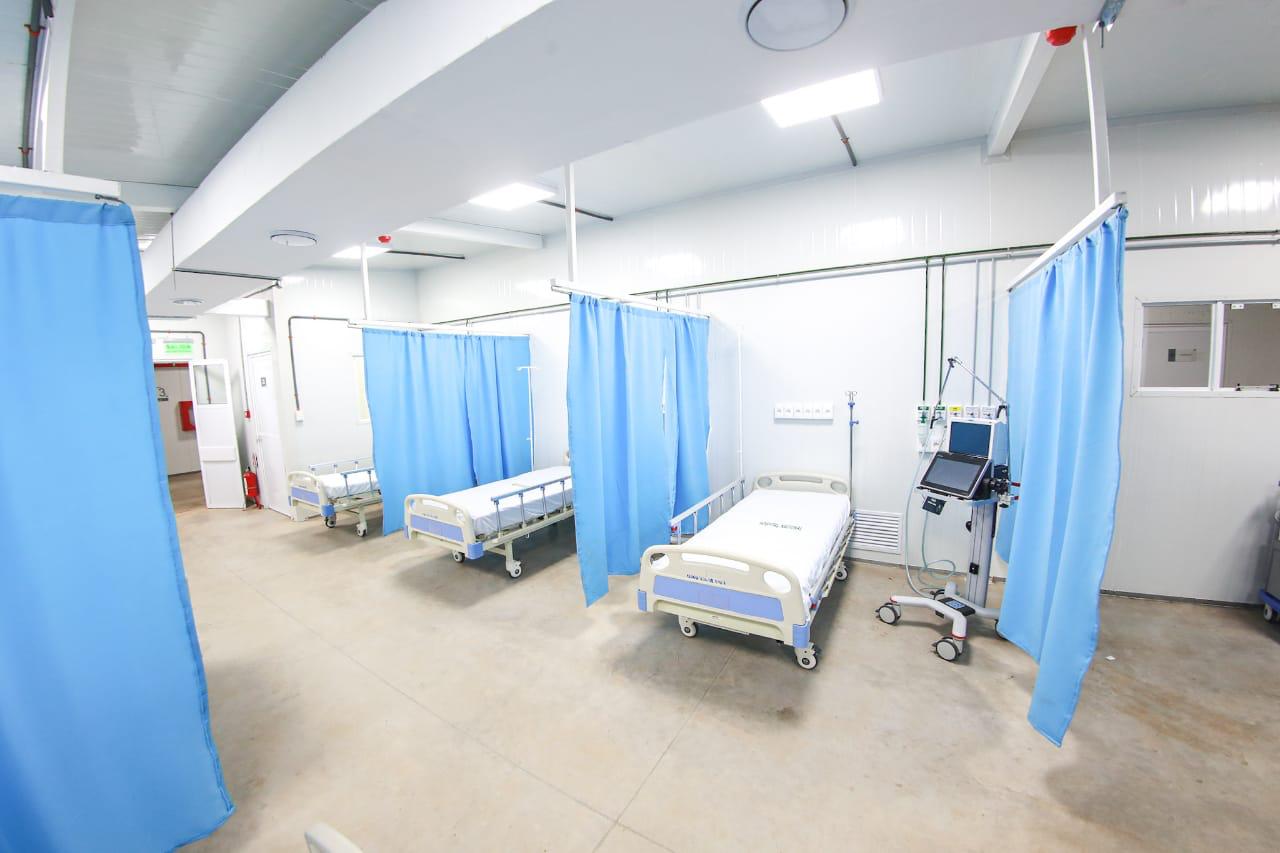 Unas 50 camas de las 102 habilitadas para pacientes, serán destinadas para terapia intensiva. Foto: Agencia IP