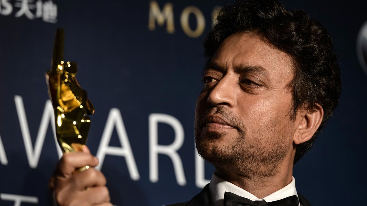 El actor indio Irrfan Khan falleció tras complicaciones de la enfermedad que padecía. Foto: AFP