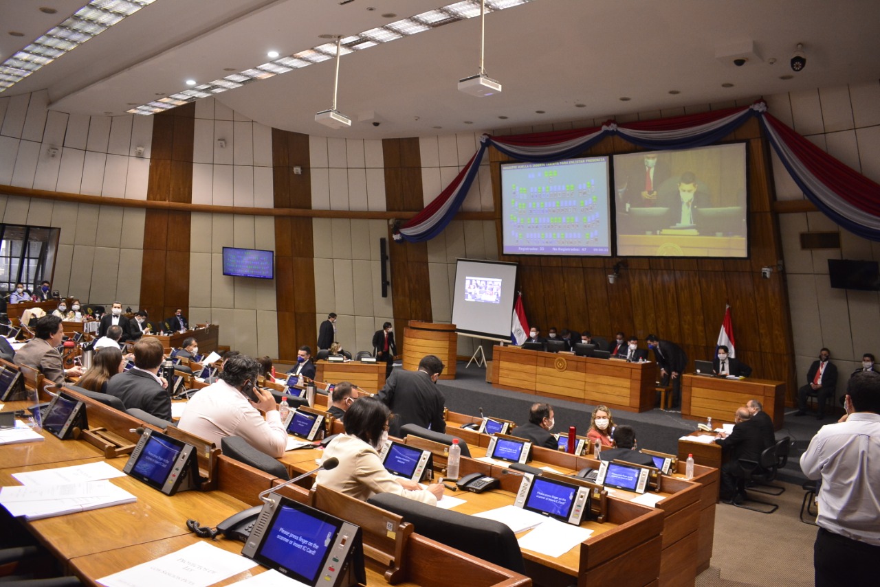 La Cámara de Diputados realiza una sesión extraordinaria. Foto: @AllianaPedro