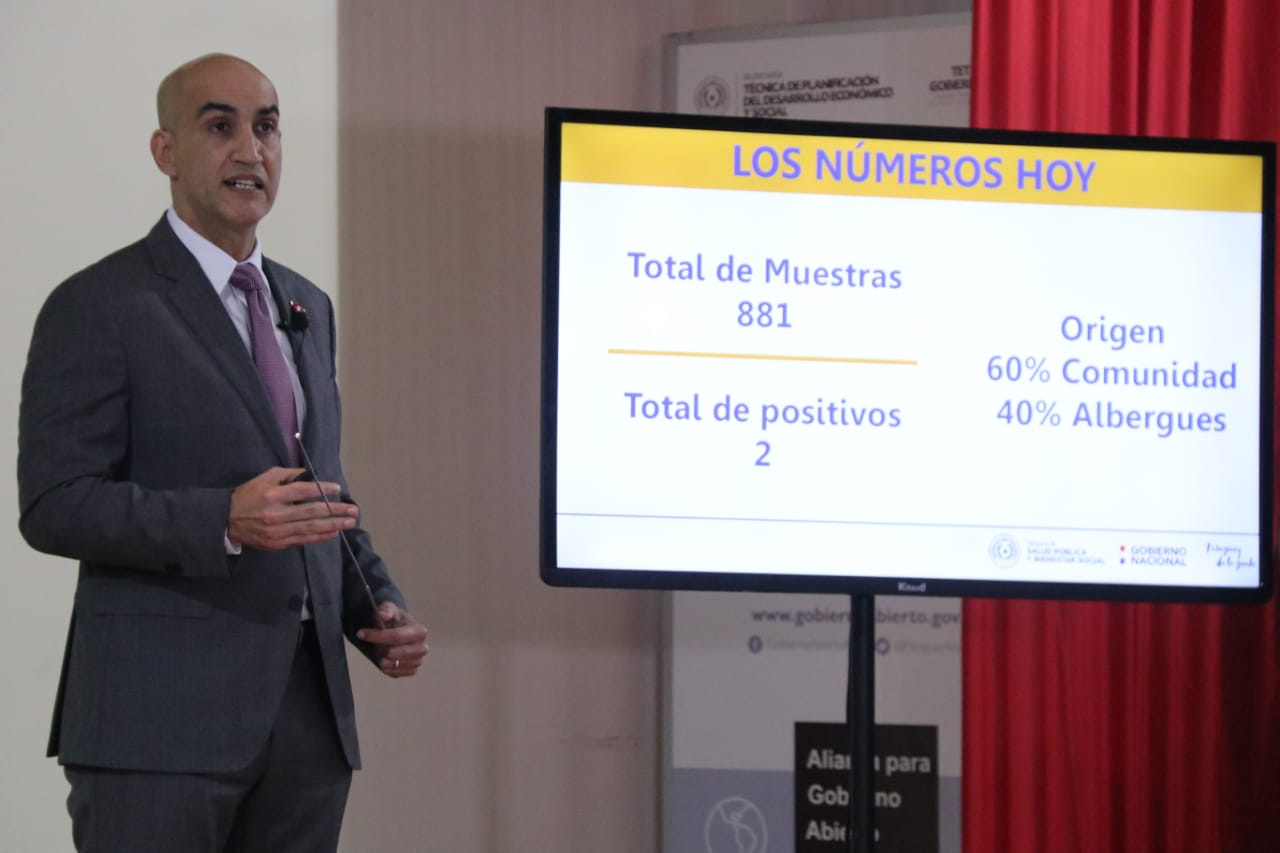 Julio Mazzoleni, ministro de Salud. Foto: Ministerio de Salud