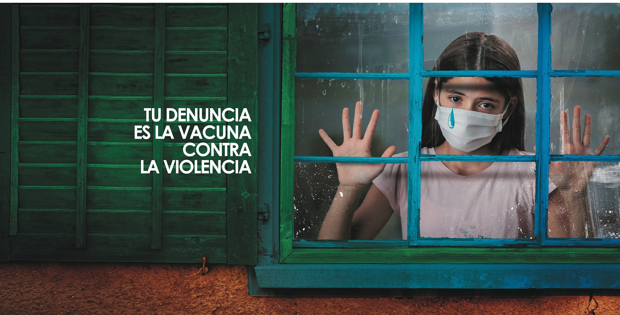 Afiche de la campaña del Ministerio de la Niñez y Adolescencia, contra el abuso sexual y maltrato infantil y adolescente.