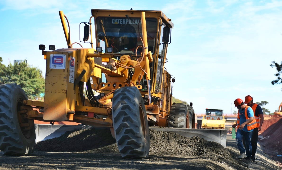 Las obras darán solución al atasco en el km 7 de CDE. Foto: Itaipú
