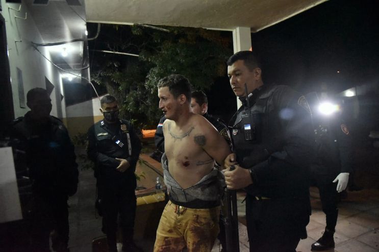 El hombre fue detenido y llevado a la sede de la Comisaría 21 Metropolitana. Foto: Gentileza
