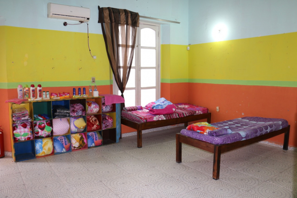 Refugio para niños, niñas y adolescentes habilitado por el Ministerio de la Niñez.
