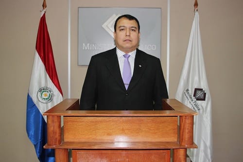 El agente fiscal Oscar Samuel Valdez representó al Ministerio Público