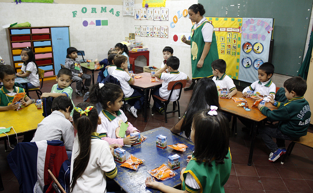 Desde Sinadi sostienen que los alumnos no están preparados para cumplir con los protocolos sanitarios y tampoco la infraestructura de los colegios. Foto: Agencia IP