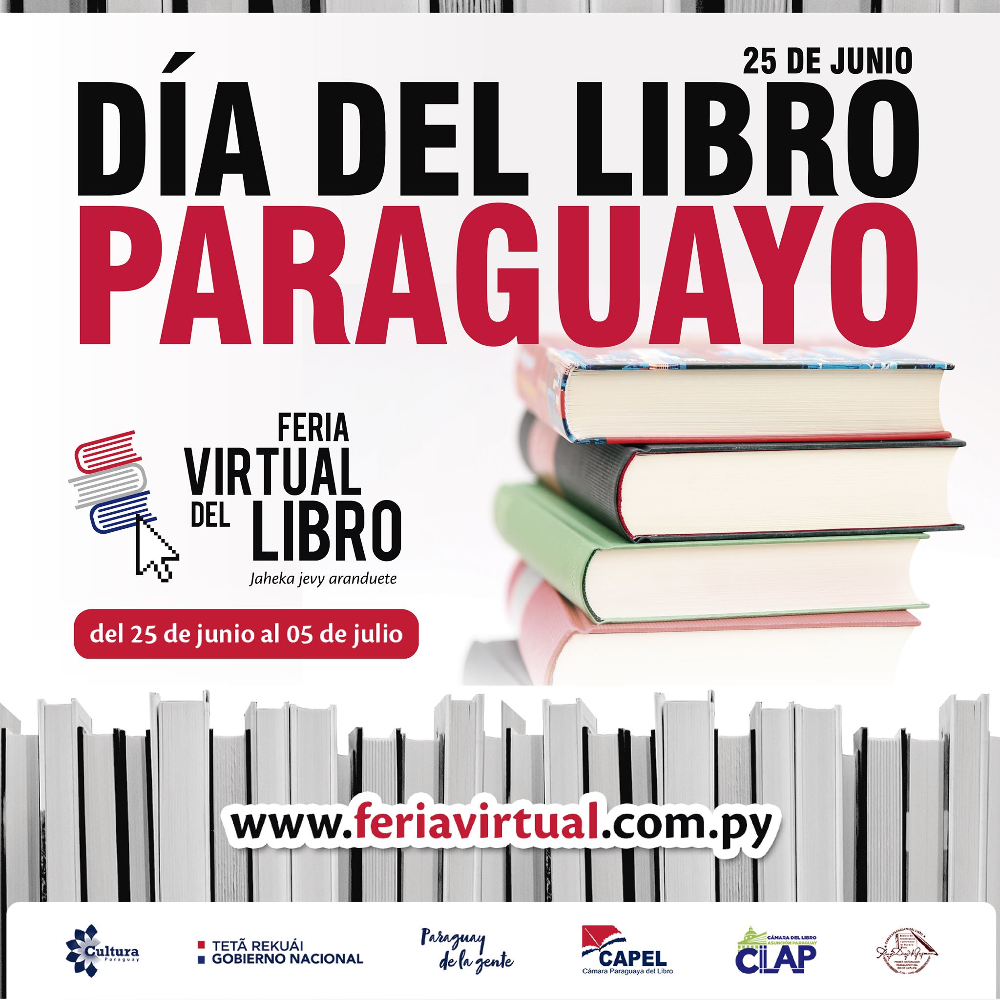 Día del Libro Paraguayo. Fuente: Feria Virtual del Libro