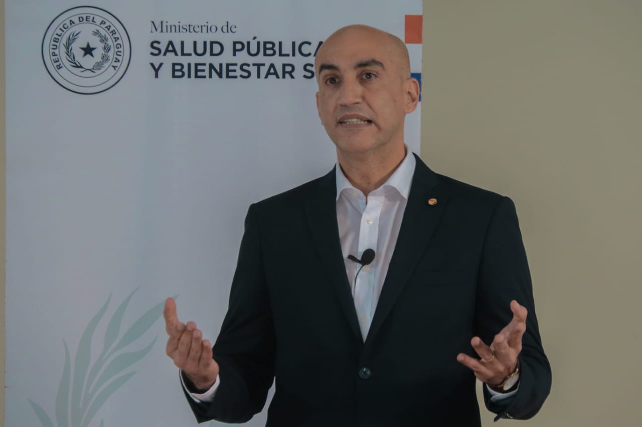 Dr. Julio Mazzoleni, Ministro de Salud | Foto: Prensa MSPBS