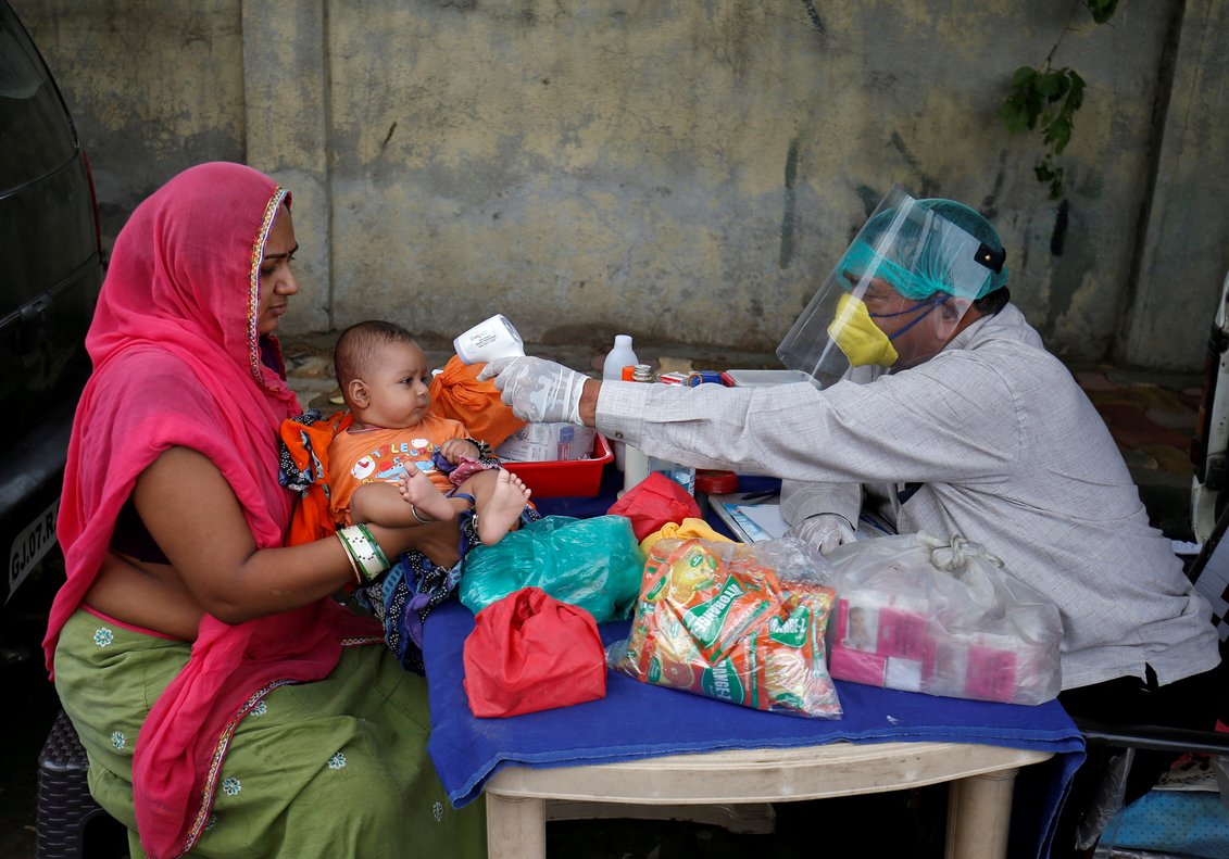 Unas 697.413 personas fueron contagiadas con Covid-19 en India. Foto: AMIT DAVE (REUTERS)