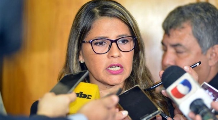 Ministra de Justicia, Cecilia Pérez.
