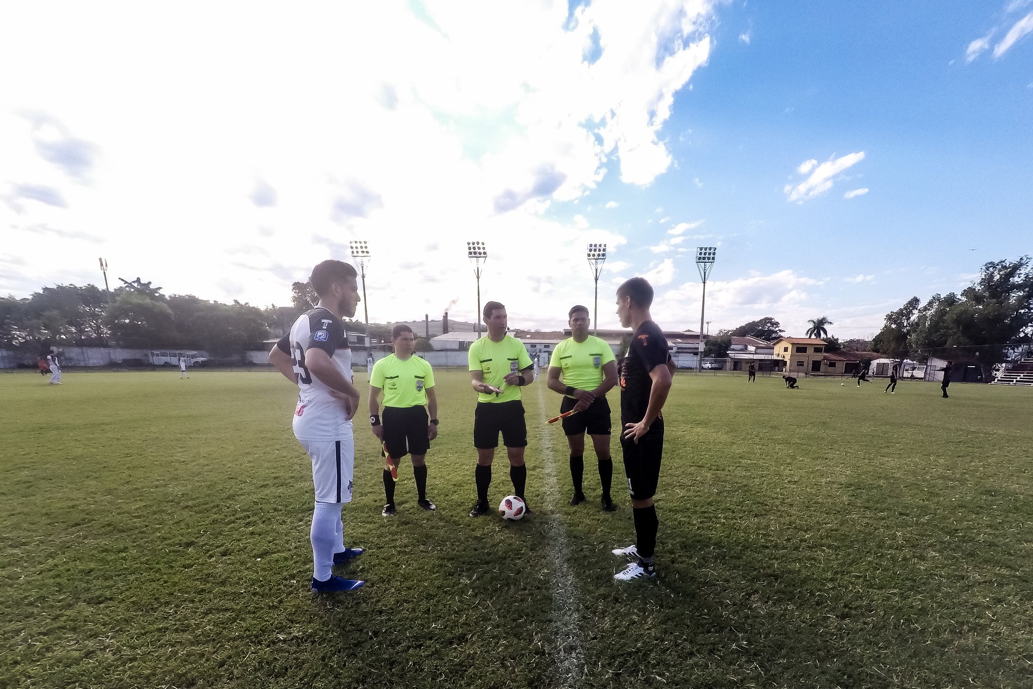 El amistoso fue celebrado en el Adrián Jara con los equipos A y B. Foto: @clubgralDiaz