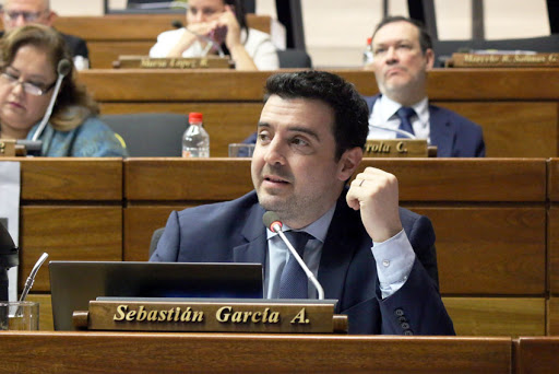 Diputado Sebastián García. Foto: Gentileza