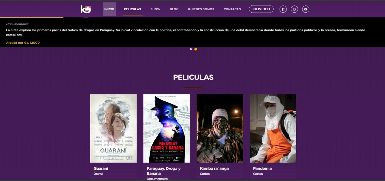 El streaming paraguayo estará disponible desde hoy.