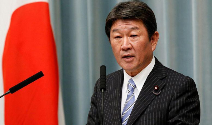 Ministro de Asuntos Exteriores de Japón, Toshimitsu Motegi