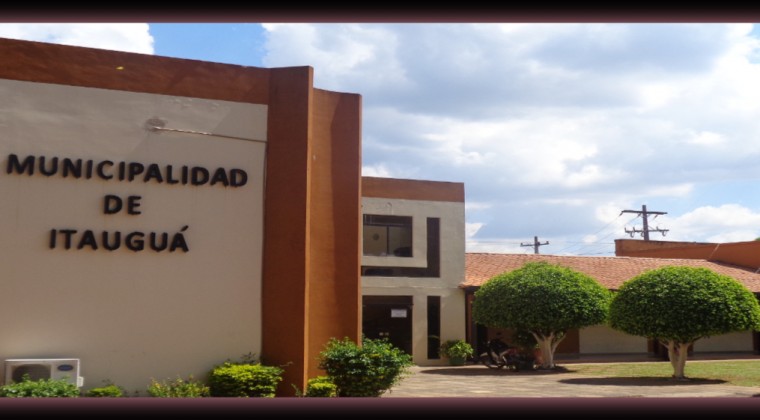 Fachada de la Municipalidad de Itauguá.
