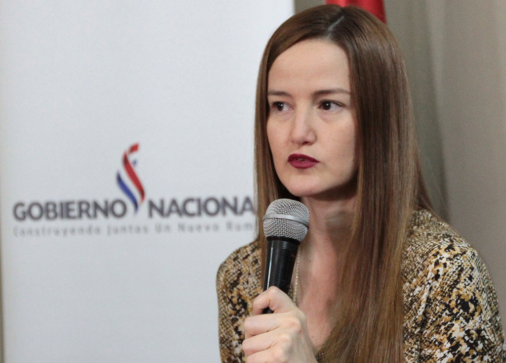 Soledad Núñez, exministra de Senavitat. Foto: Agencia IP