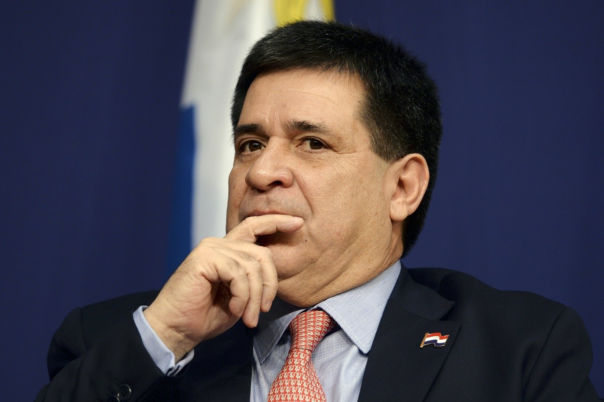 Horacio Cartes, expresidente de la República. Autor: ERIC PIERMONT | Crédito: AFP