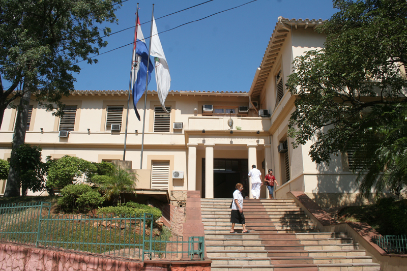 Fachada del Ministerio de Salud.