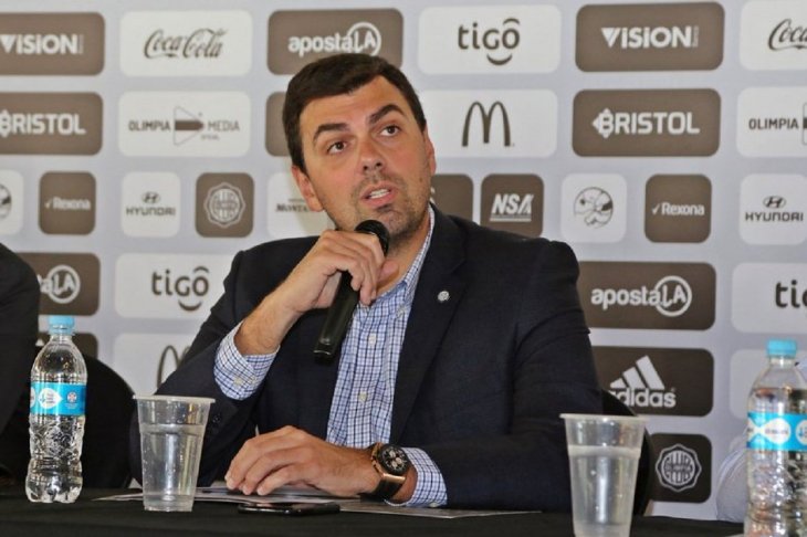 Presidente del Olimpia, Marco Trovato.