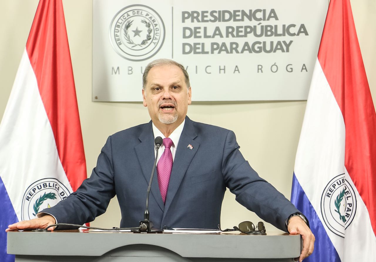 Joaquín Roa, ministro de la Secretaría de Emergencia Nacional (SEN). Foto: Agencia IP