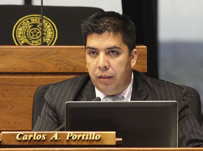 Diputado procesado, Carlos Portillo.