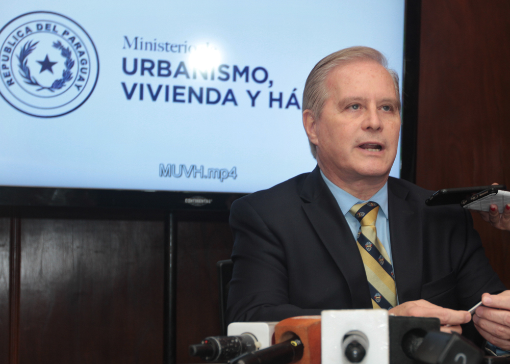 Dany Durand, ministro del Urbanismo. Foto: Agencia IP