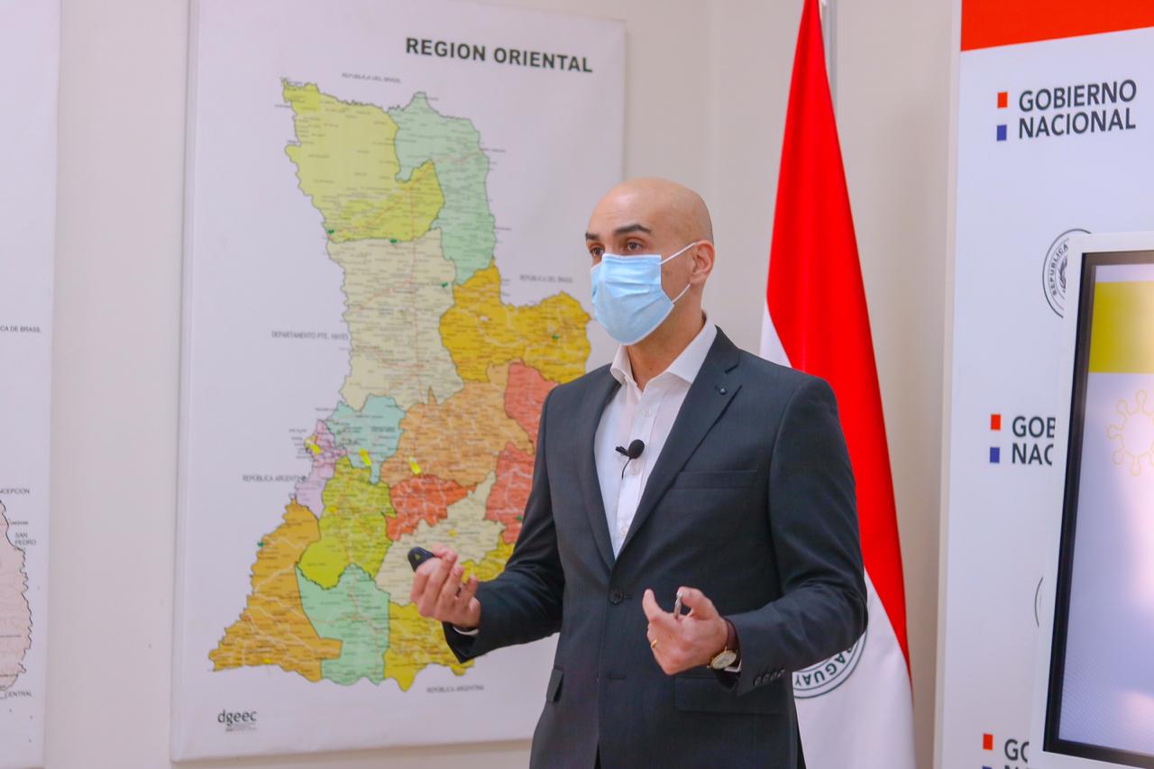 Julio Mazzoleni, ministro de Salud. Foto: Ministerio de Salud