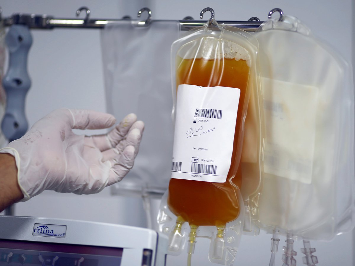 En las últimas semanas ha aumentado la cantidad de donantes de plasma. Foto referencial.