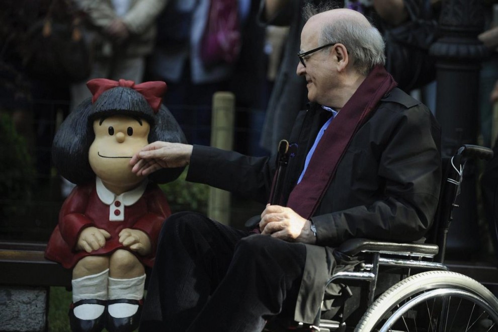 Mafalda es la obra más reconocida de Quino. Foto: Reuters.