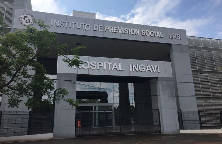 Hospital Ingavi del Instituto de Previsión Social (IPS). Foto: Agencia IP.