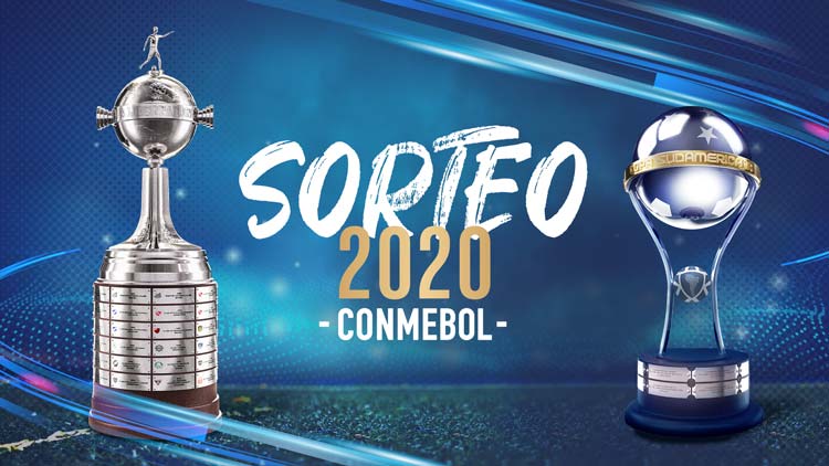 Afiche de sorteos Conmebol.