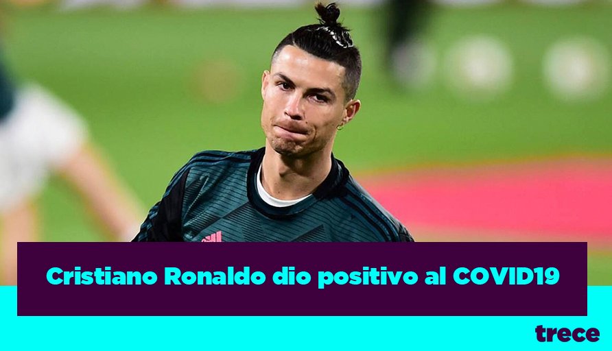 Cristiano Ronaldo se encuentra en buen estado general y sin síntomas. Fuente: Trece.