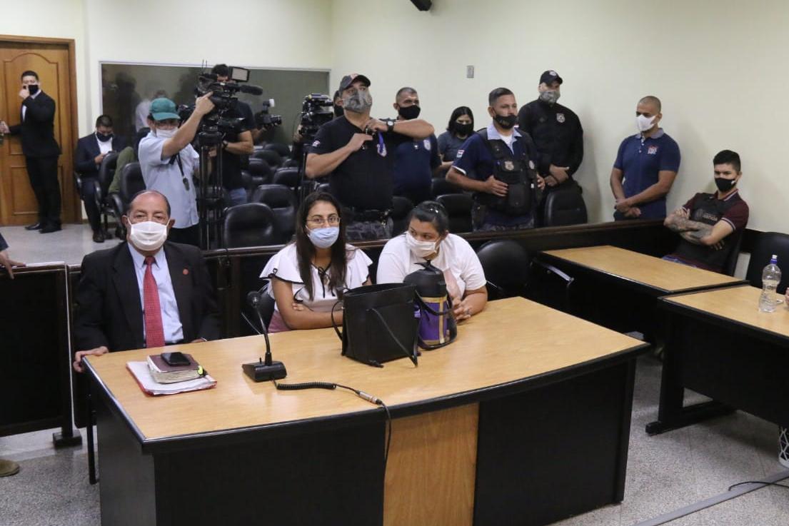 Araceli Sosa fue absuelta de culpa y pena de todos los hechos punibles de los que fue acusada. Foto: Gentileza.