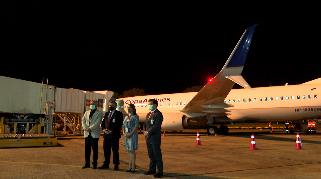 Desde esta madrugada, Copa Airlines volvió a operar con nuestro país. Foto: Trece.