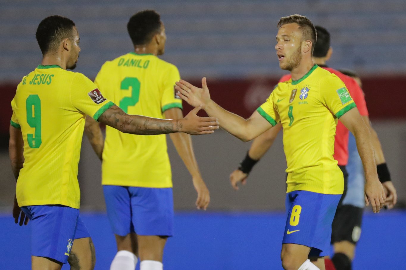 Brasil logró imponerse ante Uruguay. Foto: @CONMEBOL