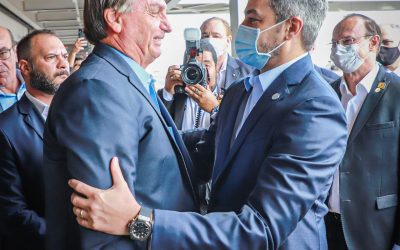 Abdo y Bolsonaro verifican avances del Puente de la Integración
