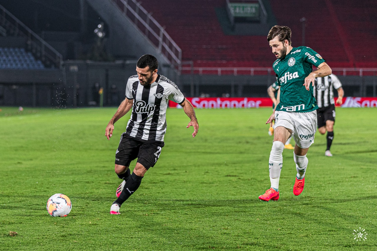 Libertad empató 1-1 ante Palmeiras