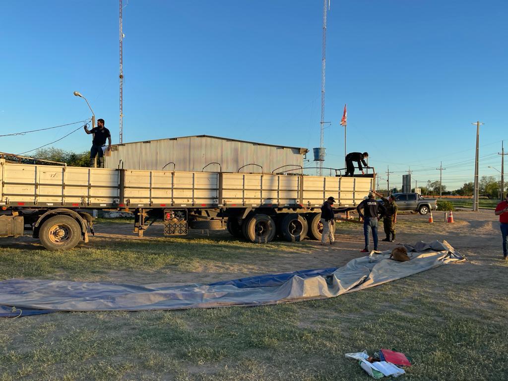 Decomisan tanques con precursores químicos en el Chaco