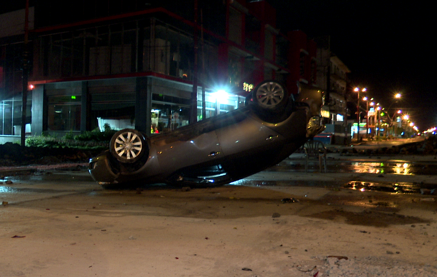 El accidente se produjo sobre la avenida Eusebio Ayala y República Argentina de la capital.