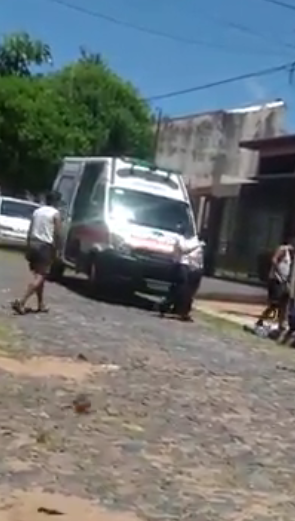 El trágico percance se produjo en el barrio Villa Aurelia de la capital. Foto: Captura de video.