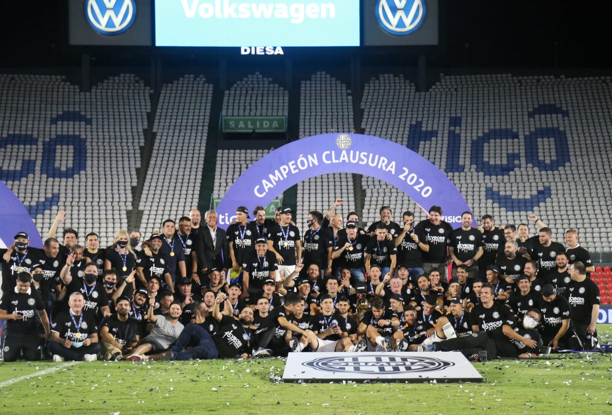 Olimpia se consagró campeón del Torneo Clausura 2020. Foto: @CopaDePrimera.