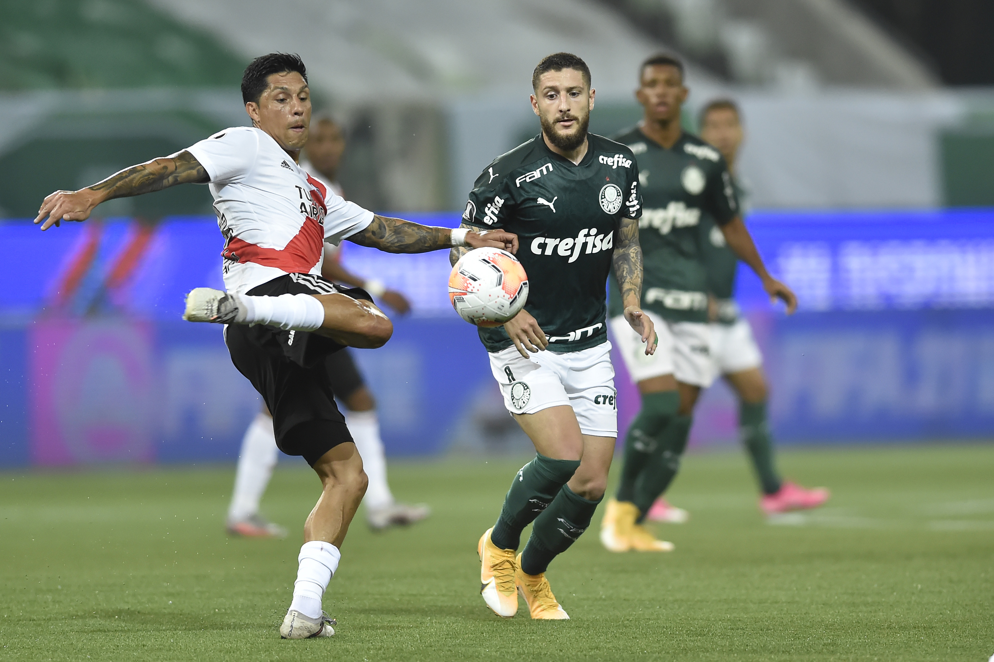 El resultado no fue suficiente para River. Palmeiras es el nuevo finalista de la Libertadores. Foto: @Libertadores
