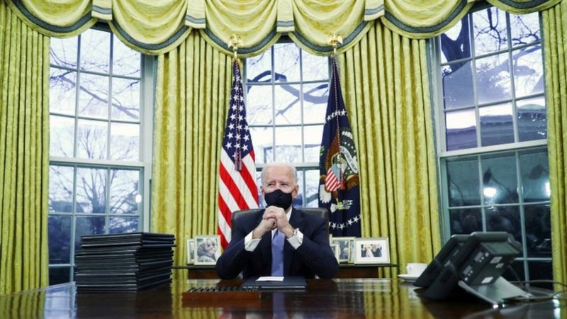 El presidente de los Estados Unidos, Joe Biden. Foto: Reuters.