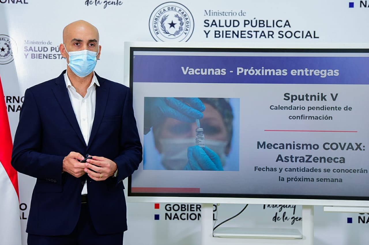 Julio Mazzoleni, ministro de Salud. Foto: gentileza.